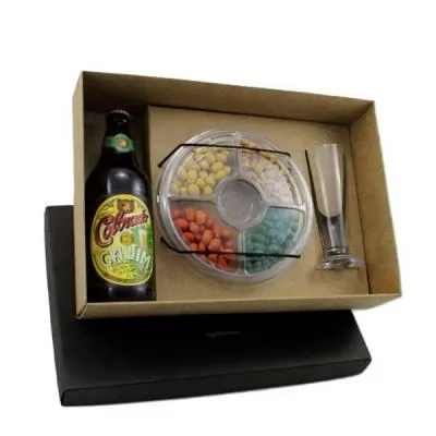 KIT CERVEJA ARTESANAL COM PETISCOS