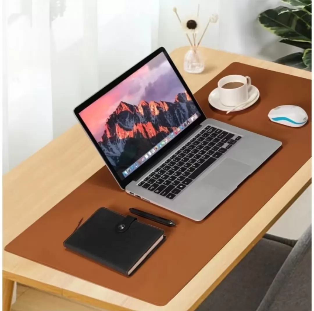 Mouse pad de couro 