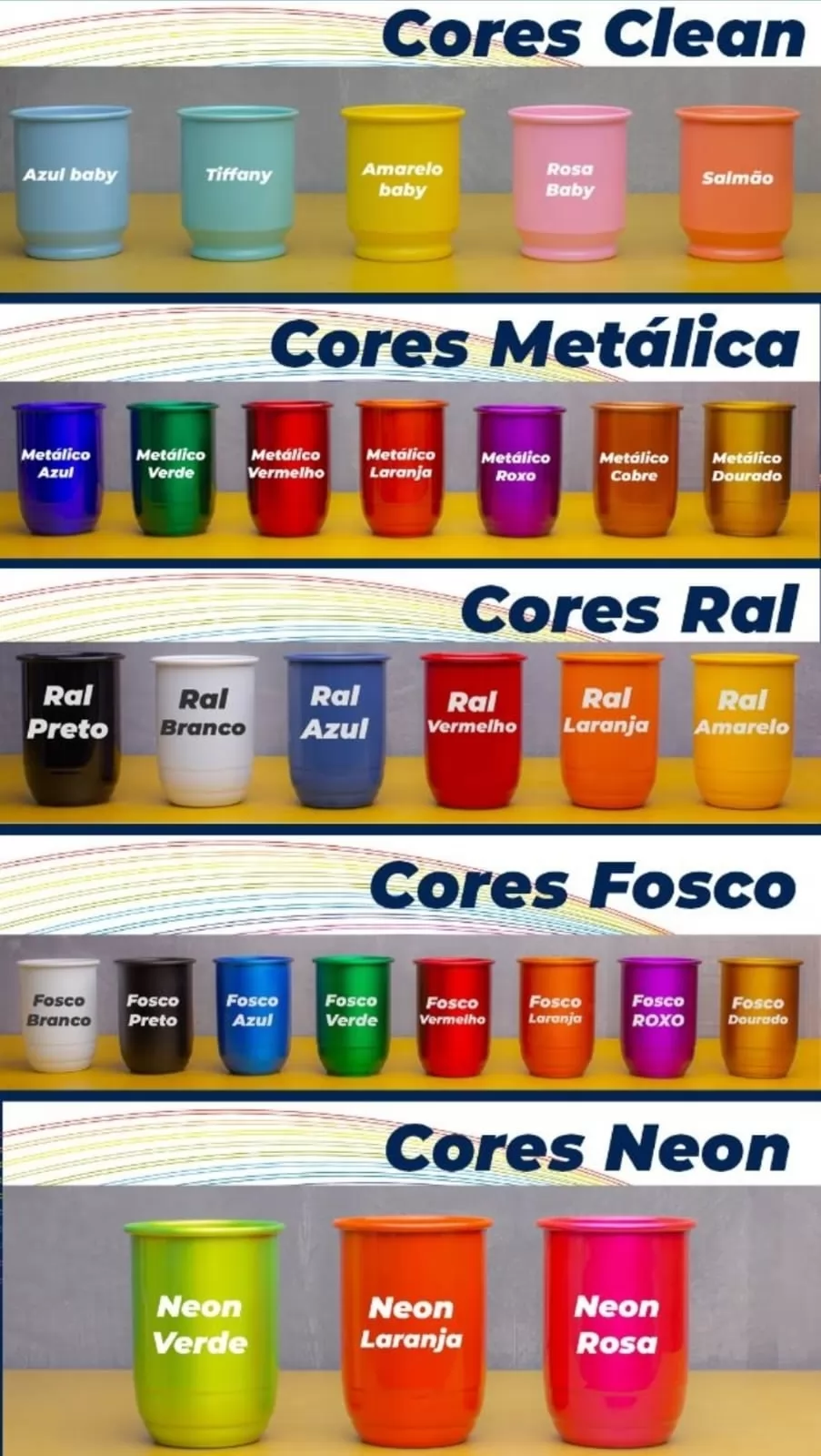 Caneca de aluminio 