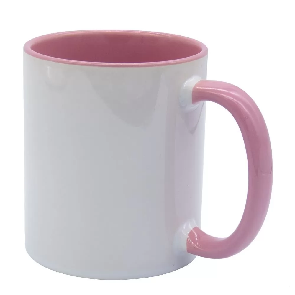 Caneca Interior e Alça Colorida - 325ML