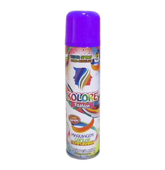 TINTA / PO SPRAY KOLORE FASHION ROXA/LILAS 150ML / 70G