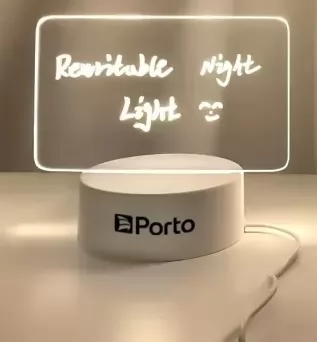 Luminária quadro de anotações LED