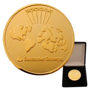 Medalha Alto Relevo Polido