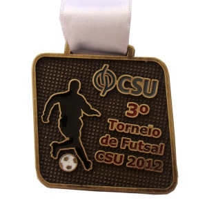Medalha Envelhecida Esmaltada