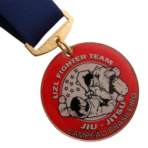 Medalha metal resinada