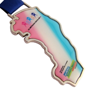Medalha Resinada recortada