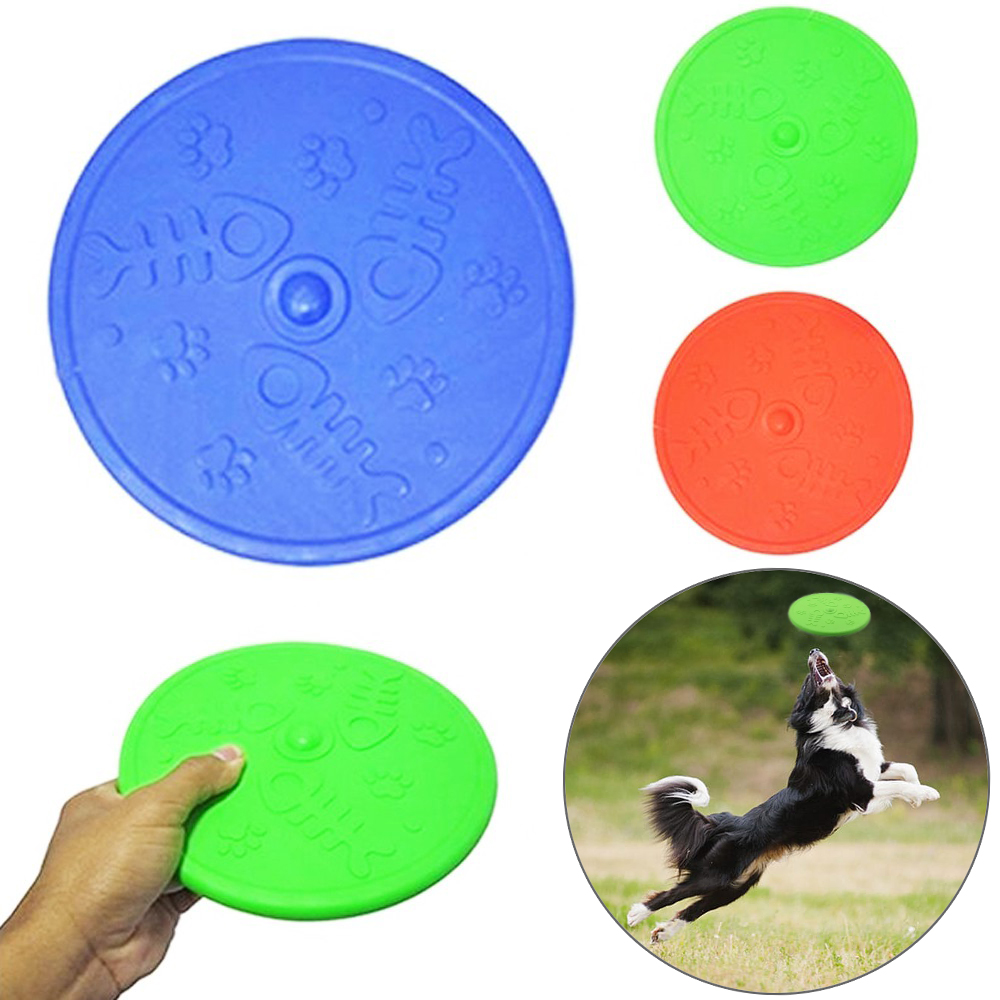 BRINQUEDO PARA CACHORRO DISCO FRISBEE DE VINIL COLORS 20CM DE Ø