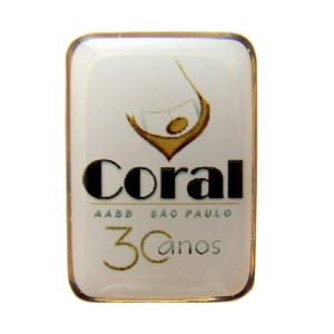 Pin metal resinado