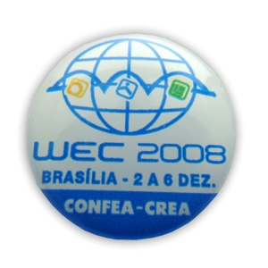 Pin em resina total