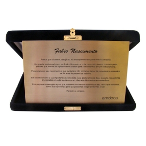 Placa Homenagem