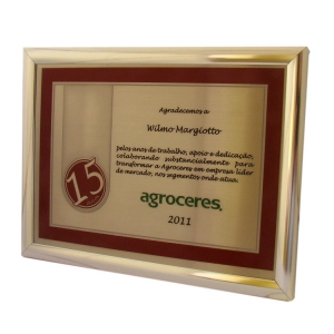 Placa Homenagem
