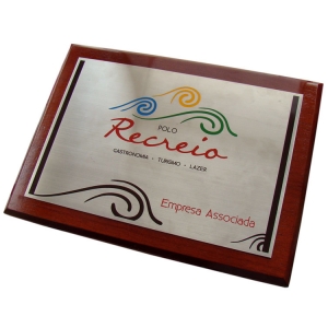 Placa homenagem